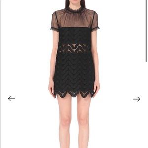 Self-Portrait Evie Shift Dress — Size 2